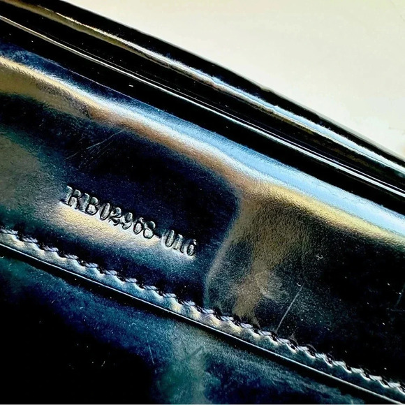 Rag & Bone Patent Leather Black Mini Flight Camera Crossbody Bag - Picture 6 of 14